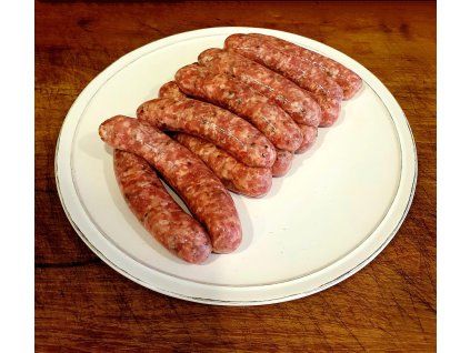 Anglické vepřové klobásy - Lincolnshire 500g